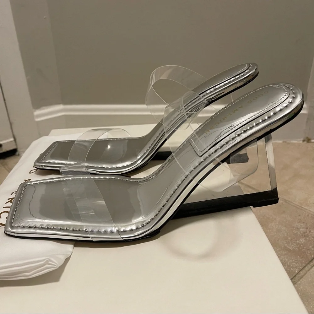 Good American CINDER-F*CKING-RELLA Wedge